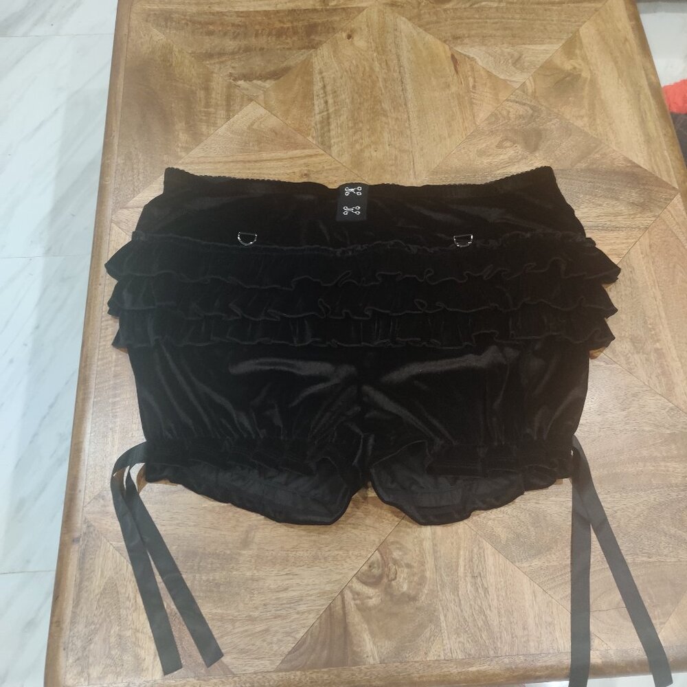 Forest Ink velvet rosemary  bloomer  shorts size 4xl New (fits 2x-3x)
